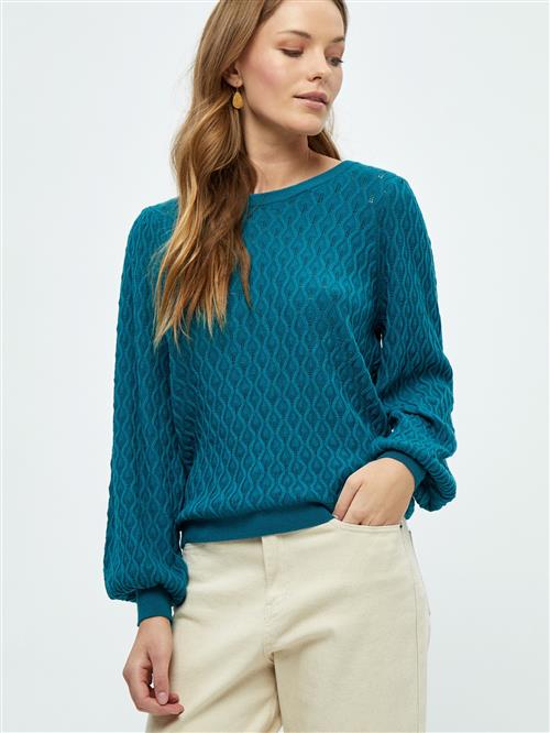 Peppercorn Pullover 'Rosalia'  petroleum