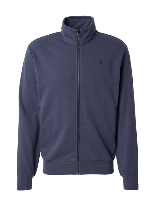 G-STAR Sweatjakke 'Nifous'  safir / orange / sort