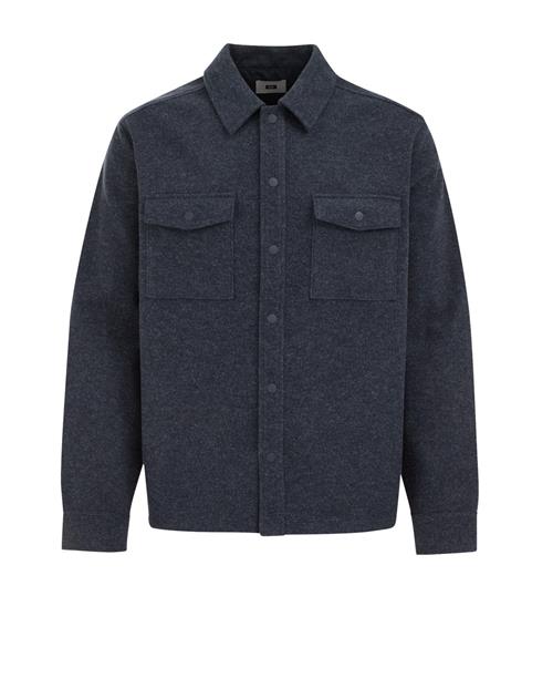WE Fashion Skjorte  mørkeblå
