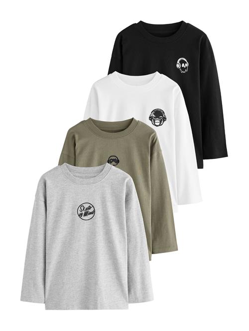 Next Shirts  grå-meleret / khaki / sort / hvid