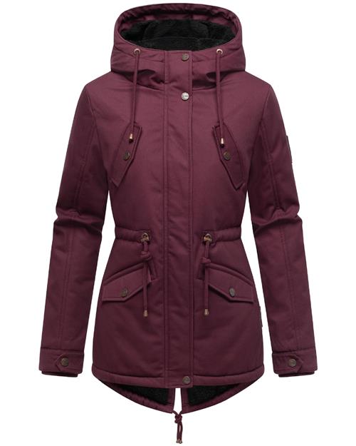 MARIKOO Vinterparka 'Manolya'  vinrød