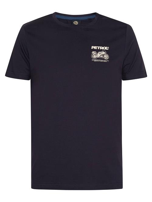 Petrol Industries Bluser & t-shirts  ultramarinblå / hvid