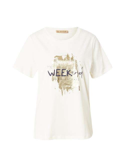 Smith&Soul Shirts  creme / marin / guld