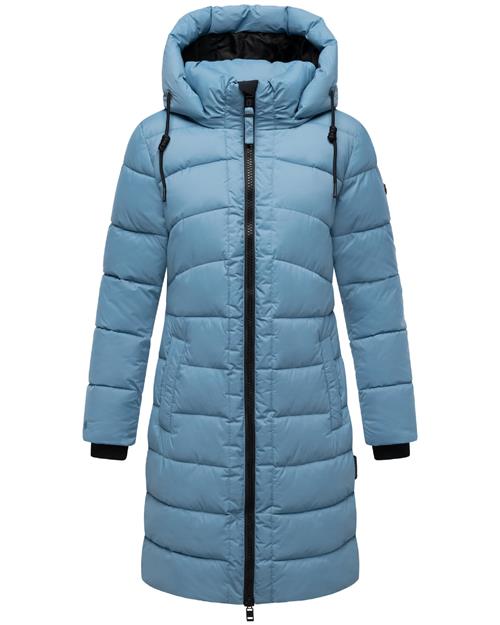 MARIKOO Vinterfrakke 'Kaltnäschen 16'  himmelblå