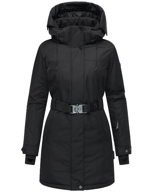 NAVAHOO Vinterfrakke 'Frostkuss 14'  sort