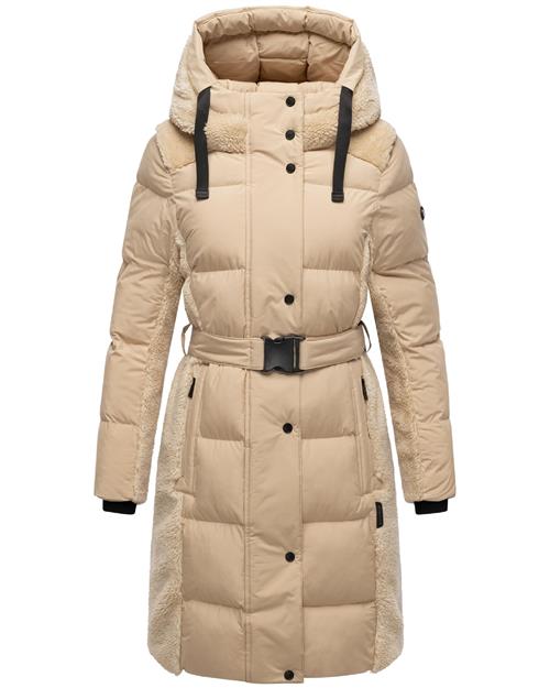 NAVAHOO Vinterfrakke  beige