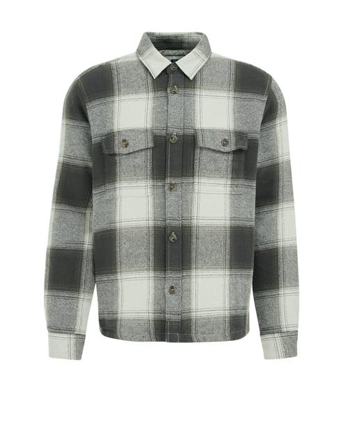 WE Fashion Skjorte  mørkegrøn