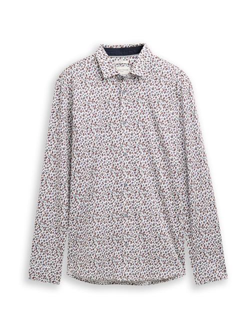 TOM TAILOR Skjorte  navy / lyseblå / rød / hvid