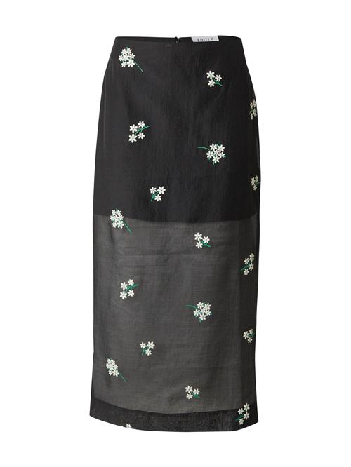 EDITED Nederdel 'Angely'  sort / hvid