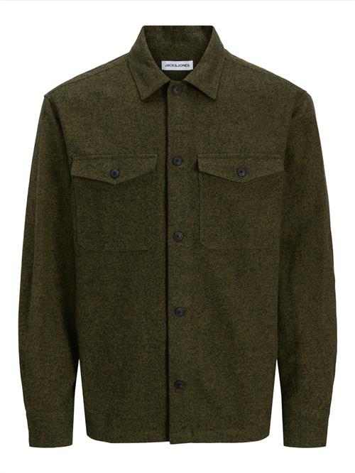 JACK & JONES Overgangsjakke 'JJEPERFECT'  grøn-meleret