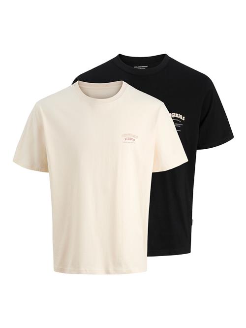 Jack & Jones Junior Shirts  beige / blandingsfarvet / sort