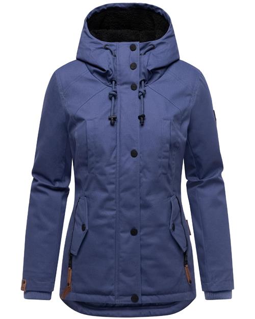 MARIKOO Vinterparka 'Bikoo'  violetblå