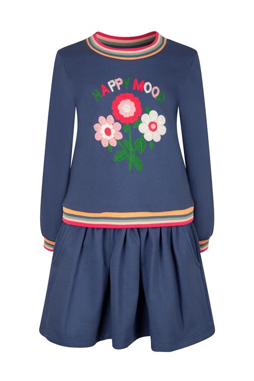 happy girls Kjole  ensian / safran / hindbær / pastelrød