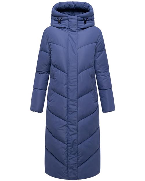 MARIKOO Vinterfrakke  violetblå