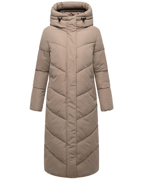 MARIKOO Vinterfrakke  taupe