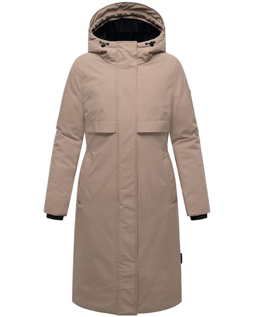 NAVAHOO Vinterfrakke 'Eismelodie 14'  taupe