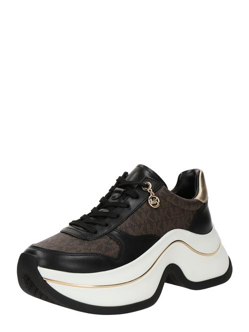 MICHAEL Michael Kors Sneaker low 'ARLA'  brun / guld / sort