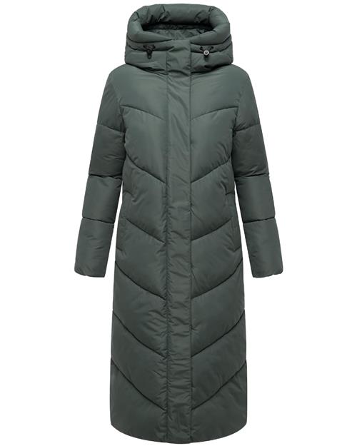 MARIKOO Vinterfrakke  mørkegrøn