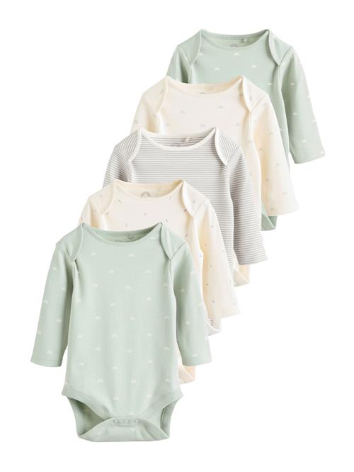 Next Sparkedragt/Body  beige / grå / pastelgrøn