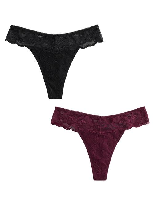 Next String  burgunder / sort