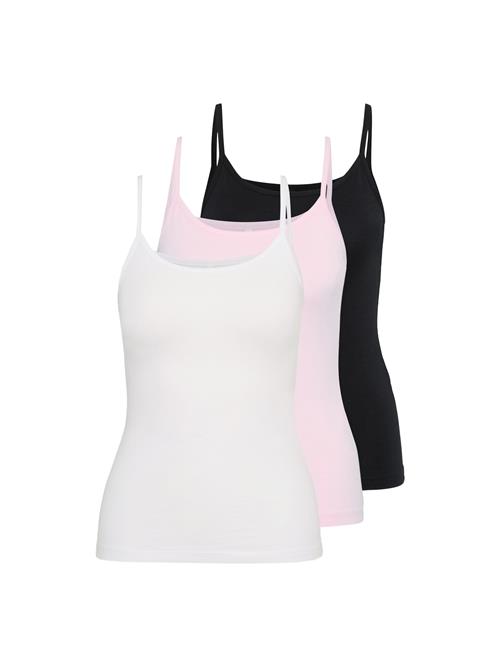 Only Petite Overdel 'ONLLOVE'  lyserød / sort / hvid