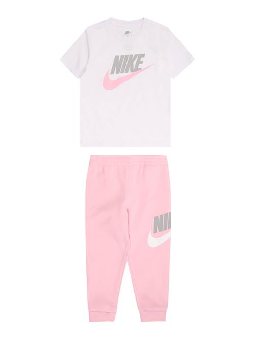 Nike Sportswear Sæt  mørkegrå / lyserød / pitaya / hvid