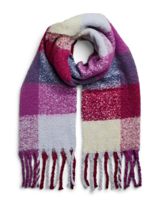 PIECES Sjal 'PCMADA'  beige / opal / lilla / rød