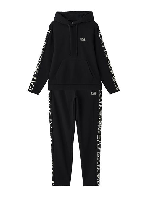 EA7 Emporio Armani Sportsdragt  sort / hvid