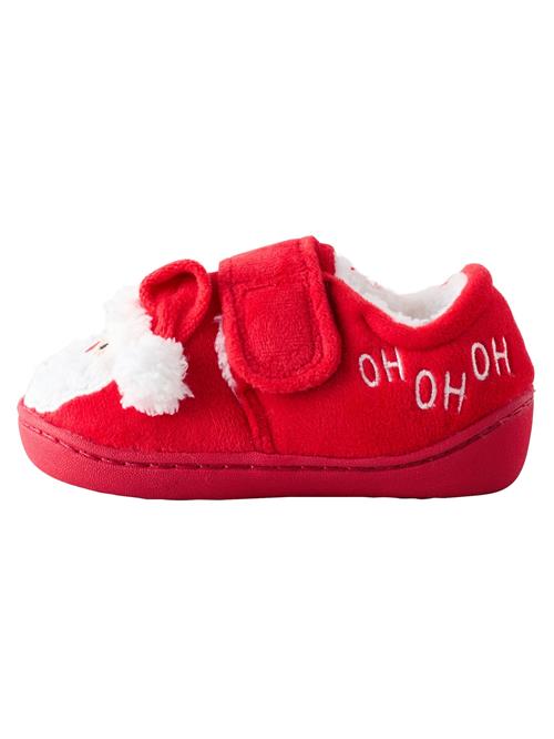 Next Hjemmesko  brun / rød / sort / hvid