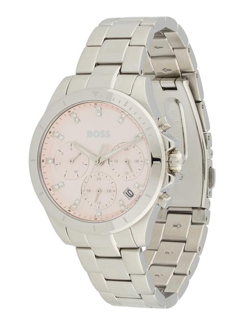 BOSS Analogt ur 'Alley'  beige / sølv
