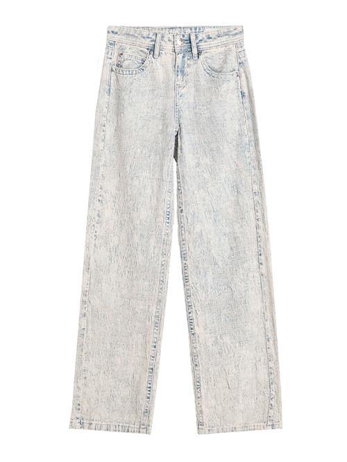 Bershka Jeans  lyseblå / hvid