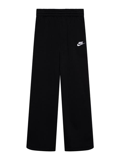 Nike Sportswear Bukser 'CLUB'  sort / hvid