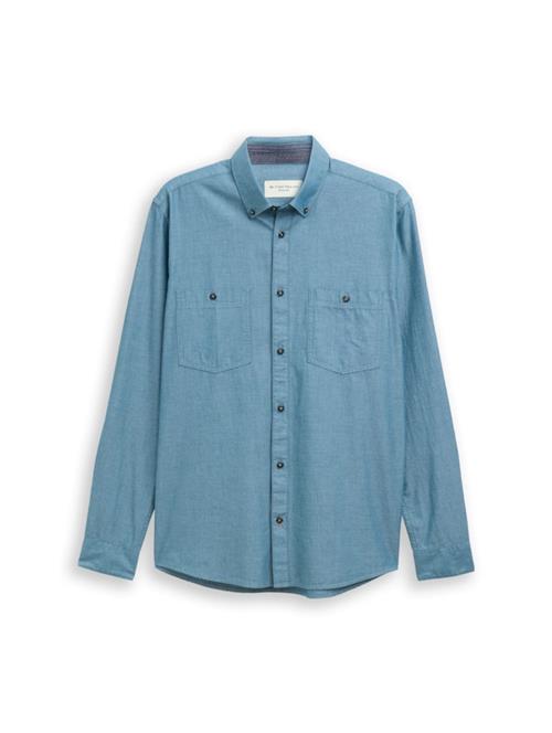 TOM TAILOR Skjorte  petroleum