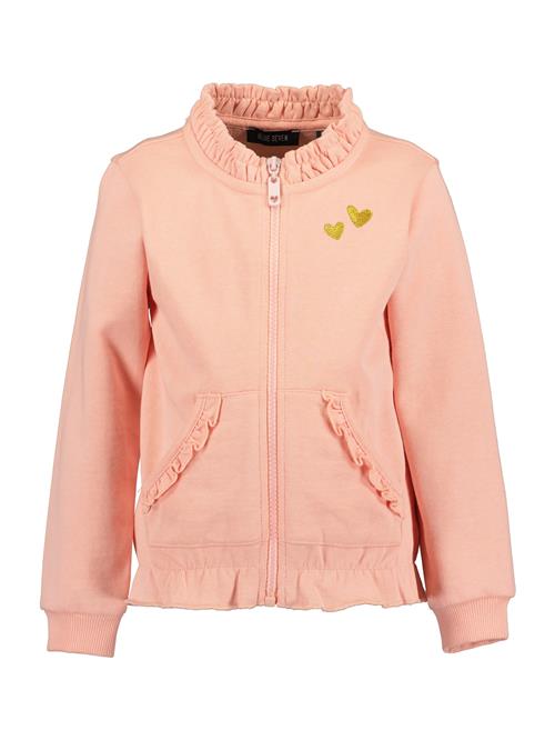 BLUE SEVEN Sweatjakke  guld / fersken