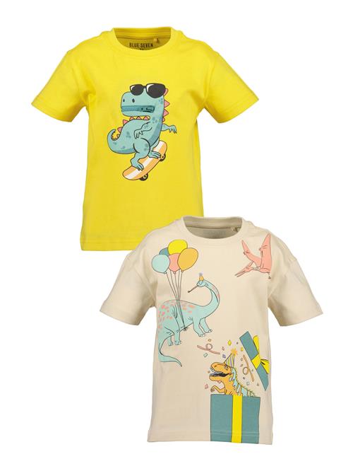 BLUE SEVEN Shirts  beige / aqua / gul / sort