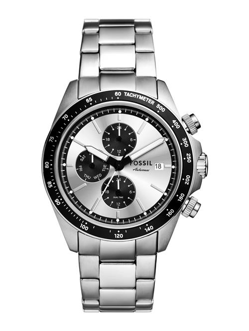 FOSSIL Analogt ur 'AUTOCROSS'  sort / sølv