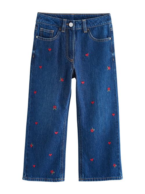 Next Jeans  mørkeblå / rød