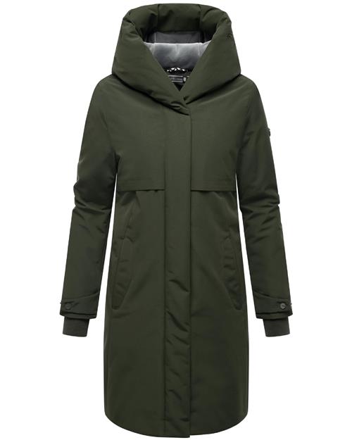 NAVAHOO Vinterfrakke 'Domingaa 14'  oliven