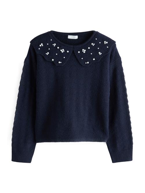 Next Pullover  navy / perlehvid