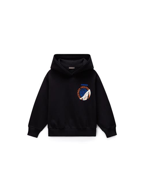 NAPAPIJRI Sweatshirt 'Adige'  navy / blodrød / sort / hvid