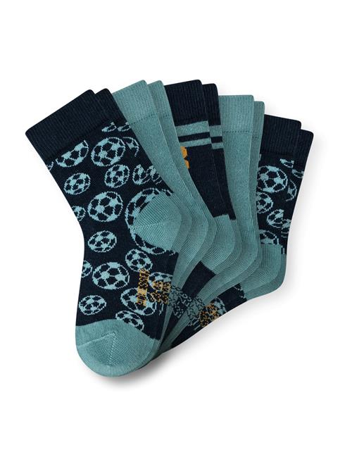 SCHIESSER Sokker 'Stars'  natblå / smaragd