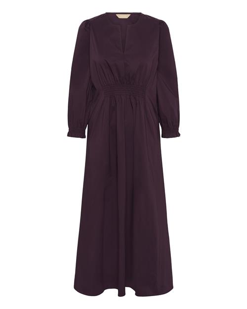 CULTURE Kjole 'Elna Antoinett'  aubergine