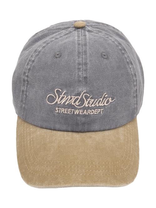 Pull&Bear Hætte  beige / mørkebeige / grå