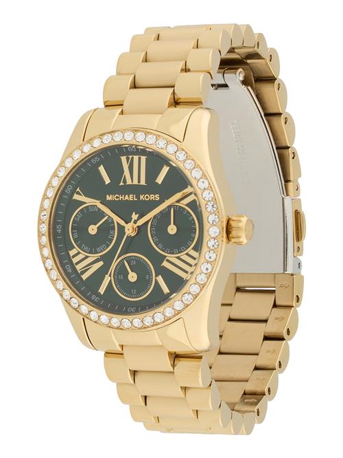 MICHAEL Michael Kors Analogt ur 'LEXINGTON'  guld / smaragd
