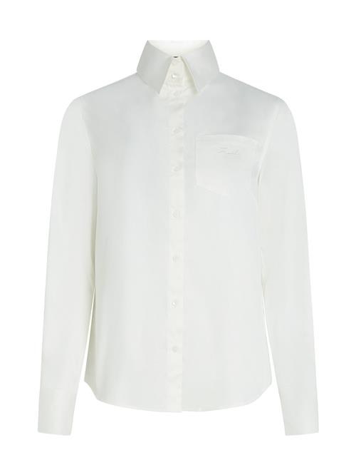 Karl Lagerfeld Bluse  hvid