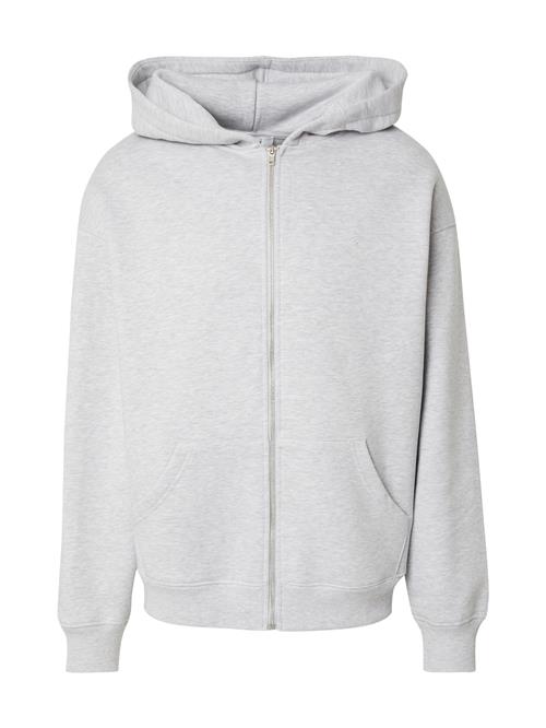 DAN FOX APPAREL Sweatjakke 'Fabian'  grå-meleret