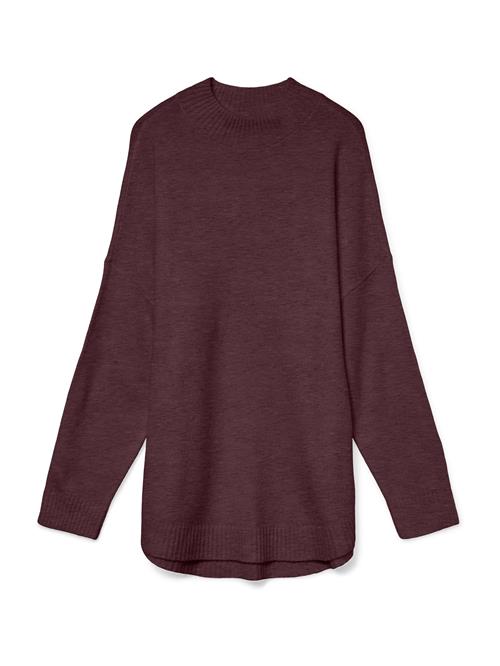 VERO MODA Pullover 'VMPlaza'  burgunder