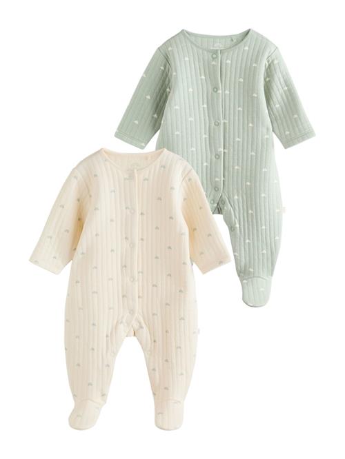 Next Sparkedragt/Body  elfenben / pastelgrøn / hvid