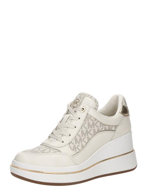 MICHAEL Michael Kors Sneaker low 'EMMY'  lysebeige / guld / sort