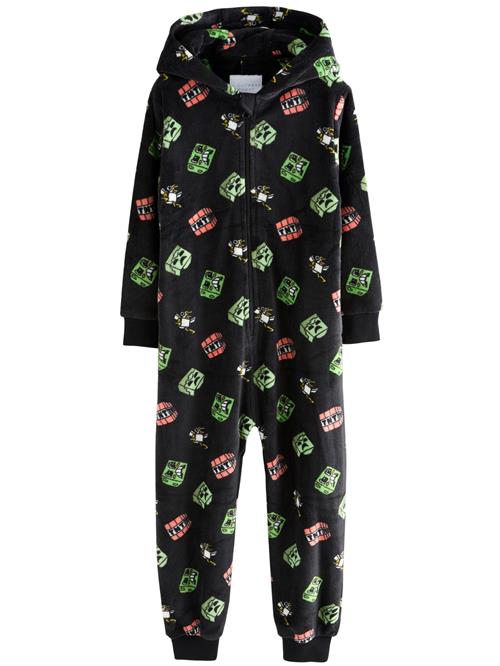 Next Nattøj  grøn / lys rød / sort / hvid